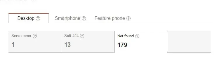 google search console for new website