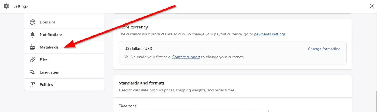 shopify meta for product description accordion