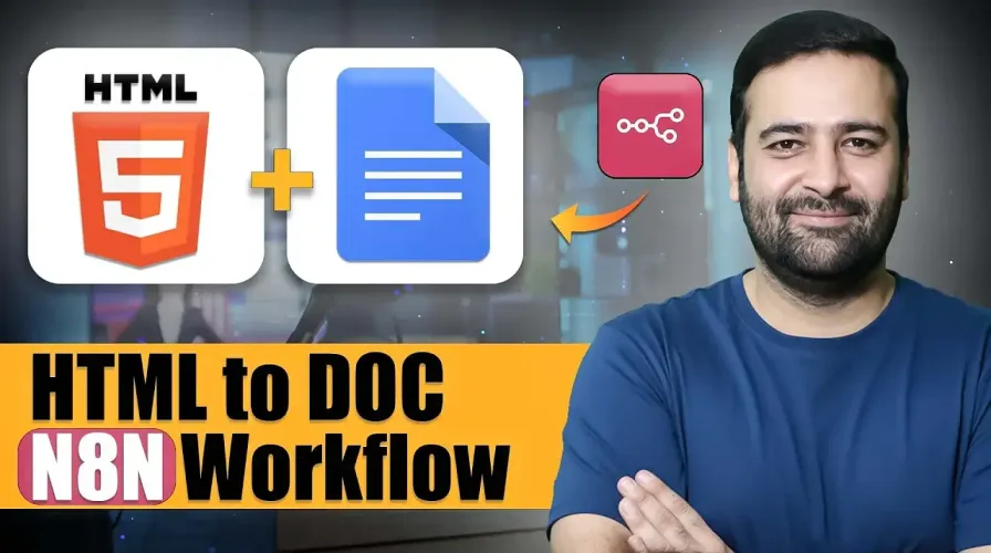 Format Google Doc via HTML in N8N – AI Automation