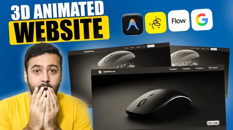 Google Antigravity: Build 3D Animated Award-Winning Website