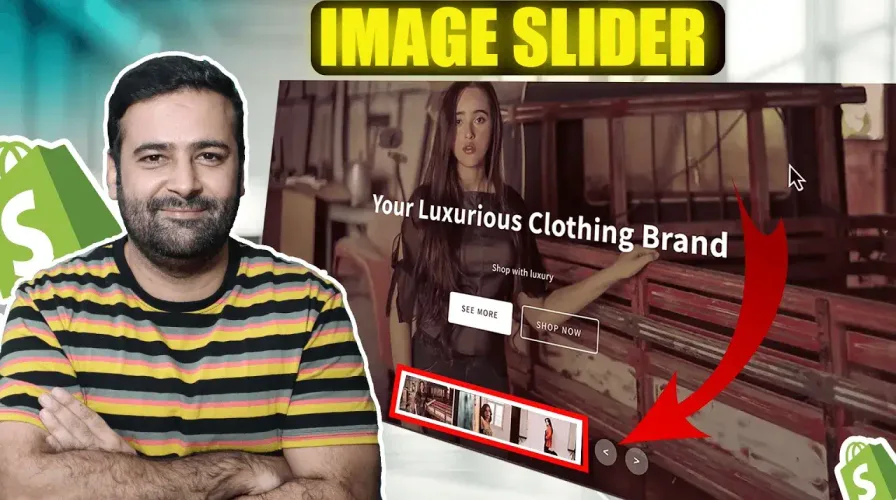 How To Add Custom Animated Slider In Shopify