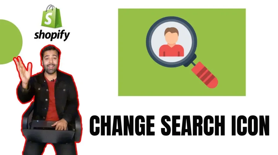 How To Add Custom Search Icon in Shopify