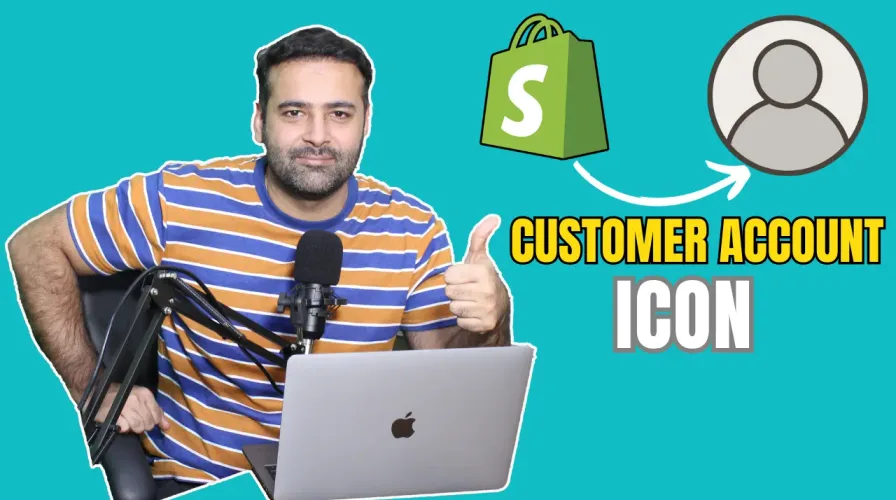 How To Add Customer Account Login Icon Shopify?