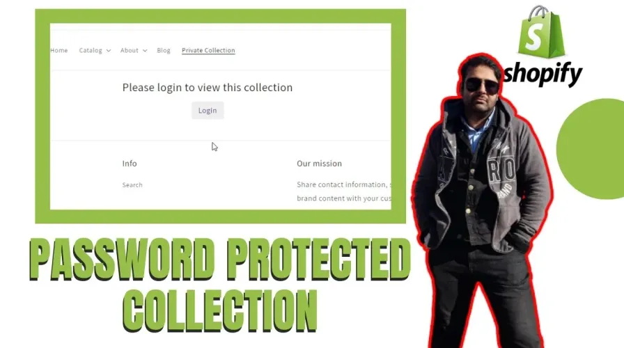 How To Add Password Protected Collection For Special Customers – Shopify