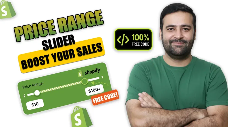 How To Add Price Range Slider in Shopify [Free Code]