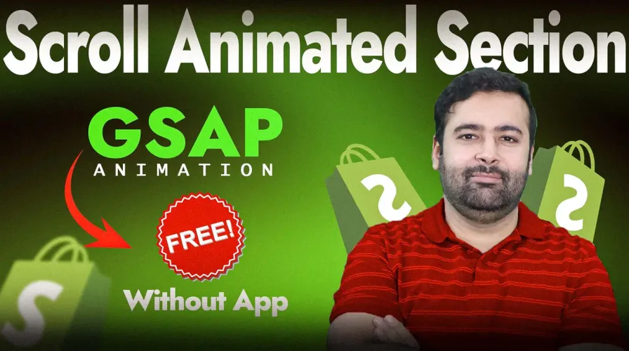 How To Add Scroll Animated Section in Shopify [Free]