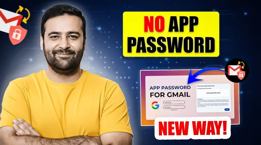 How To Create APP Password For Gmail [No App Passwords]