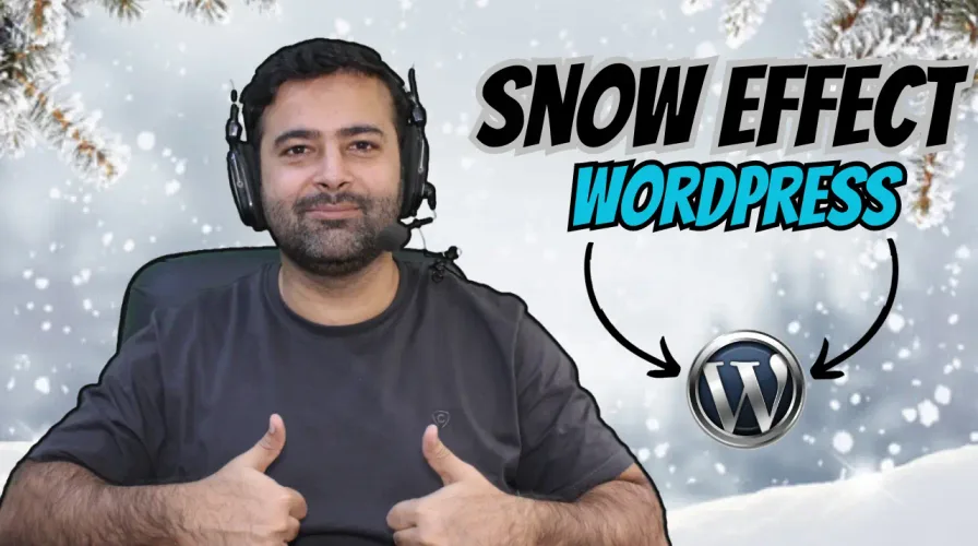 How To Create Snow Effect in WordPress?