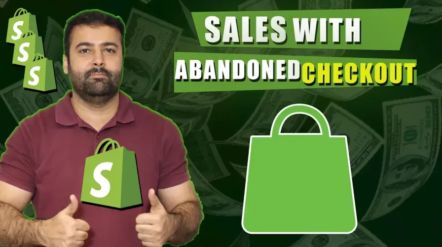 How To Get More Sales with Abandoned Checkout [Shopify – Free]