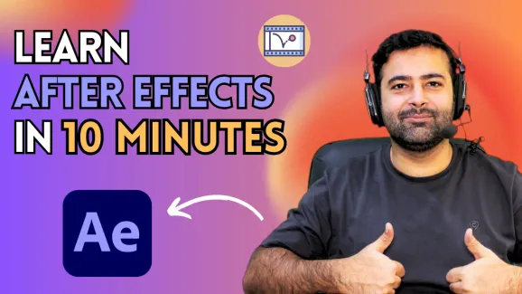 Image related to learn after effects in 10 minutes! [beginner tutorial – 2025]