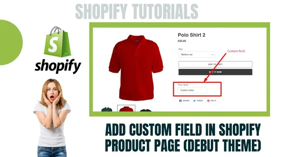 Learn How to Add Custom Field in Shopify Product Page (Debut Theme)