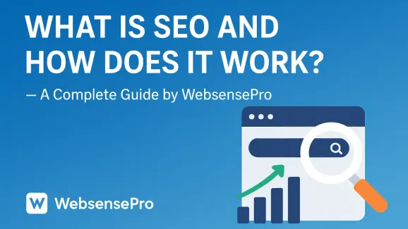 Image related to what is seo and how does it work? — a complete guide by websensepro
