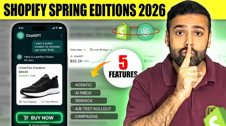 Shopify Spring 2026 Edition: The Only Updates That Matter