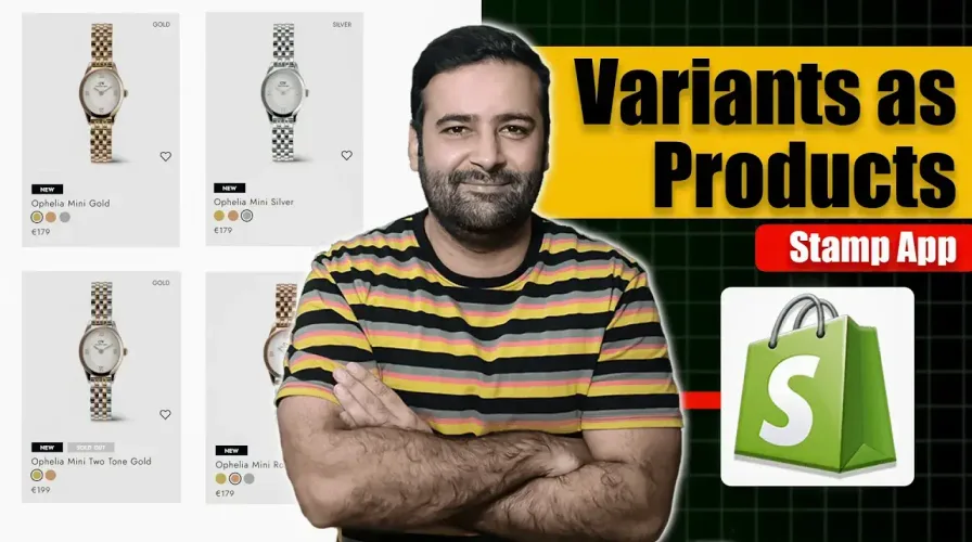 Show Product Variants on Shopify Collection Pages Split Variants as Products