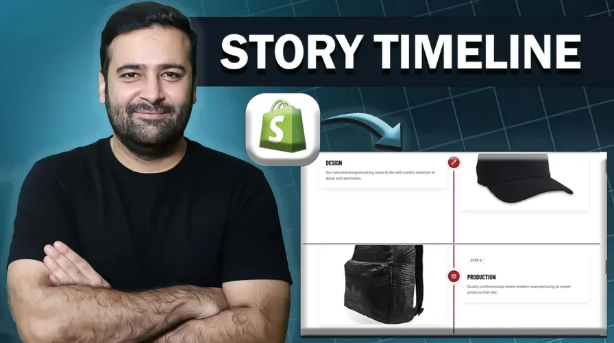 Story Timeline In Shopify [Without APP – Free]